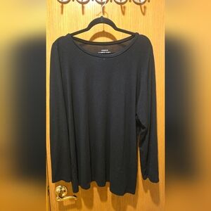 Torrid 3 3x Black Super Soft Knits Long Sleeve Excellent Condition